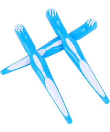 Minkissy 9-Pack Prosthesis Brush & Pumice Stone Kit Safe Oral Care Tools for Feet & Teeth Cleaning - Buy Online on GoSupps.com