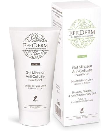 EFFIDERM - Anti Cellulite Gel - Slimming Desinfiltrating Gel - Special Hips Buttocks and Thighs - 125ml - Buy Online on GoSupps.com