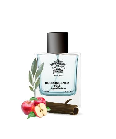 Kouros Silver YSLe Perfume For Men | Woody Aromatic Fragrances | Long Lasting Mens Perfume | Fragrance Sutaible for Any Occasion | Gift For Him