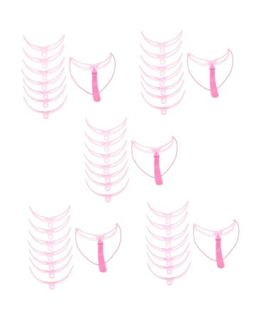 FOMIYES 15 Sets Eyebrow Aid Pro Tools Plantillas Para Cejas Perfectas Brow Stencils Major Miss Shaper 1 count (Pack of 1) Pinkx5pcs