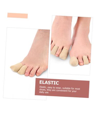 FRCOLOR 4 Pcs Toe Scuffs - Protective Toe Sleeves & Caps for Big Toe Care | Anti-Wear Covers - Perfect for Comfort & Protection - Buy Online on GoSupps.com