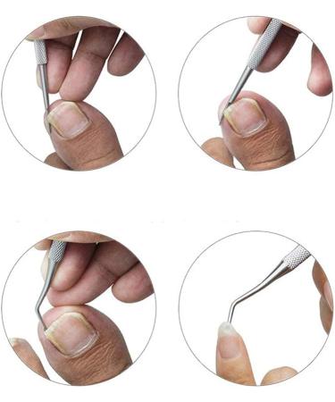 Long Handled Stainless Steel Toenail Clippers for Seniors - Precision Ingrown Toenail Scissors for Thick Toenails - Buy Online on GoSupps.com