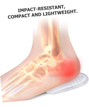 NOLITOY 8 Pairs Self-Adhesive Heel Pad Gel Inserts - Comfortable Heel Grips & Cushions for High Heels - Perfect for Pain Relief & Support - Buy Online on GoSupps.com