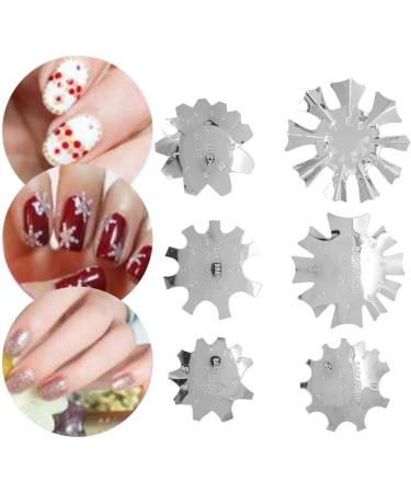 Fashionable Nail Form Clipper Nail Form Cutter Stainless Steel Nail Template Tools for Nail DIY Home Use Nail Beauty Nail Salon - Buy Online on GoSupps.com