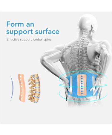 XXL Thin Lumbar Spine Support Belt for Men & Women | Relieve Herniated Discs & Sciatica | Durable Lumbar Support for Heavy Work (Color: B) - Buy Online on GoSupps.com