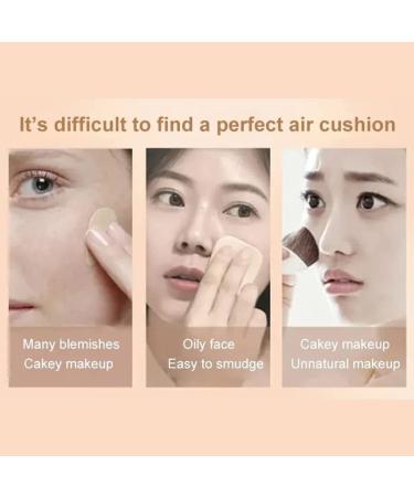 Alkyne MZV Waterproof Air Cushion BB Cream with Tricolor Latte Concealer - Long-lasting Moisturizing Foundation (23# Natural Color) - Buy Online on GoSupps.com