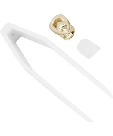 Shop Fashionable Copper Halloween Festival Hip Hop Single Tooth - Unisex Gold Accessory - Buy Online on GoSupps.com