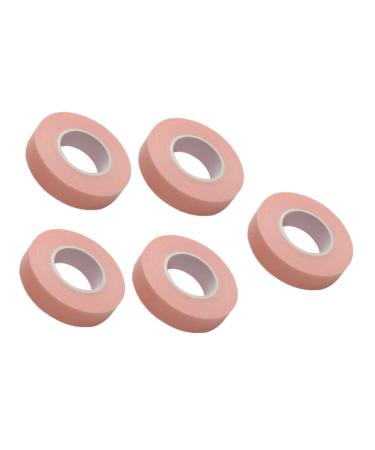 DOITOOL 5 Rolls Eyelash Tape Eyelashes Grafting Medical Tape Lash Tape for Lash Extension Lash Extension Tools Elastic Eye Patch Non-woven Tape Upper Eyelashes Breathable