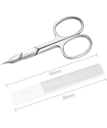 SVAASA Nail Clippers Nail Scissors Professional Nail Clippers Set Stainless Steel Manicure Tools Nano Glass File Nails Cutter Hand Care Foot Care - Buy Online on GoSupps.com