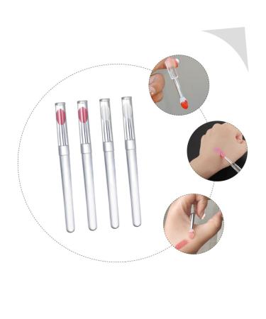 Angoily 4 Pcs Lip Applicator Masks & Makeup Brushes | Portable Cosmetic Lip Gloss Tools for Flawless Application - Buy Online on GoSupps.com