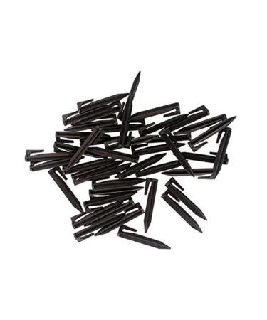 ISTOVO 50 Bit Line Pressing Nail Sensitive Nail for Woodworking Lawn Mower Biodegradable Signal Line Nail for Ash Mat