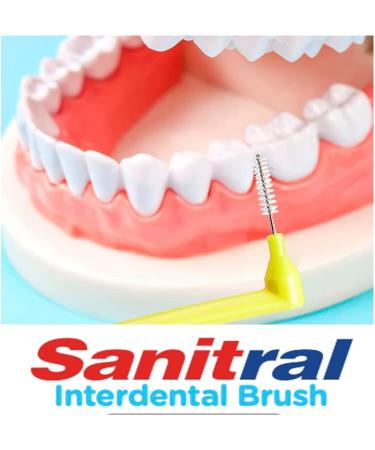 Buy Interdental Brush Angle - Angled Dental Brush for Effective Teeth Cleaning - 0.45 mm Size - International Shipping Available - Buy Online on GoSupps.com