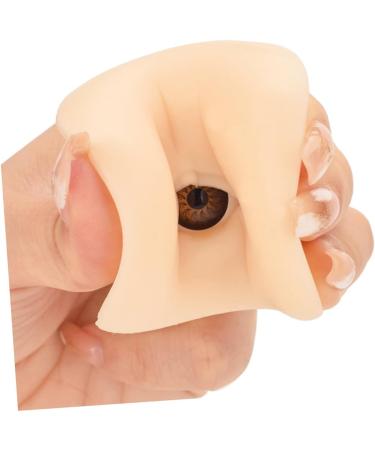 VINTORKY Practical Eye Skin 1 Set Makeup Practice Skin Eyeshadow Eye Makeup Training Skin Thick Eye Makeup Board Portable Mold - Buy Online on GoSupps.com