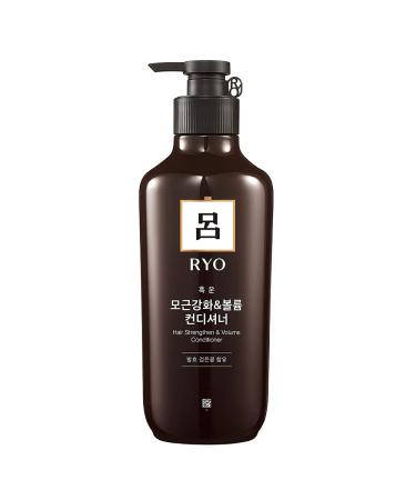 RYO Hair Strengthen & Volume Conditioner 550ml (18.6oz) Extra Strength Volumizing Conditioner  Thicker and Fuller Hair  Promote Hair Growth  For Thinning Hair and Hair Loss  Men and Women Shampoo  All Hair Types