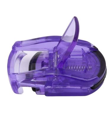 U-K Portable Eyelash Curler Mini Eyelash Clip Makeup Tools Purple Creative and Exquisite Workmanship Convenient handled