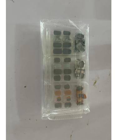 Kalolary 144PC False Nails Color Gradient Acrylic Fake Nails with Glue Stickers for Women & Girls | Perfect for DIY Nail Art Decoration - Buy Online on GoSupps.com