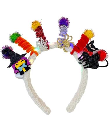 TQUXNGA Stem Halloween Headband Hairband Cosplay Costume Headpiece for All Age Festival Hair Decoration Witch - Buy Online on GoSupps.com