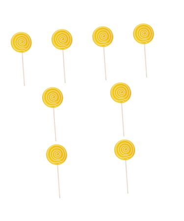 Artibetter 8pcs Lollipop Photo Booth Food Photography Props Large Swirl Lollipops Festival Lollipop Model Sculpture Lollipop Toys Food Gifts Lollipop Photot Props Bamboo Christmas Candy Child