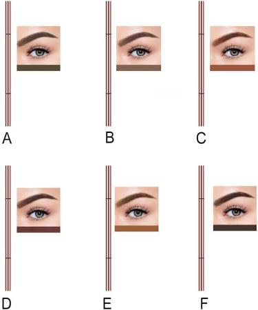 IOIUSKKU Eyebrow Pencil Double Head Waterproof Long Lasting Sweat Resistant Eyebrow Pen Cosmetic Beauty Makeup Gifts Ladies Girls Gray Brown - Buy Online on GoSupps.com