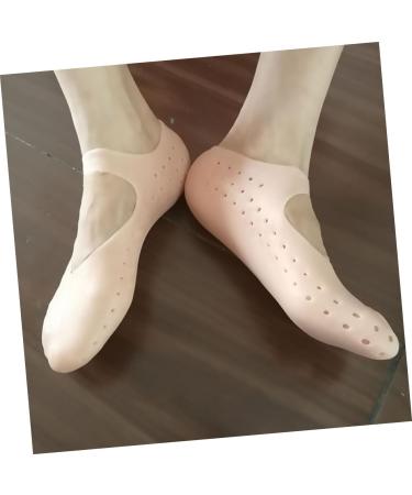 Beaupretty White Socks Socks for Dry Cracked Feet Shoe Insoles Sea Fishing Line Shoe Inserts Silicone Socks Silicone Boat Socks Cracked Foot Socks Heel White White Sock M - Buy Online on GoSupps.com