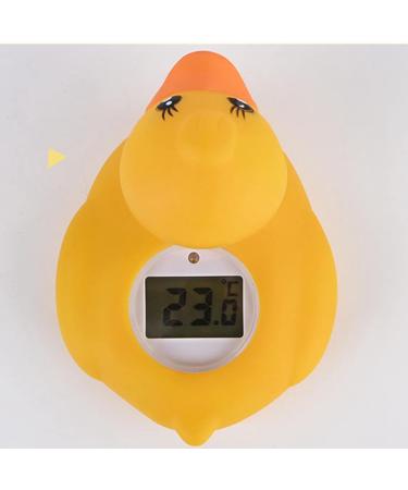 Duck Bath Thermometer - Electric Safety Duck Bath Thermometer for Baby - Yellow - Buy Online on GoSupps.com