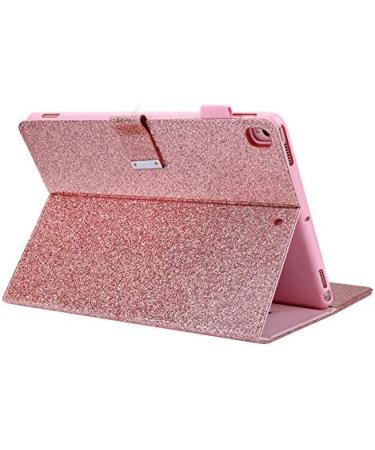 10.2'' iPad 7 Case 2019 TechCode Premium Bling Folio Stand Cover with Card Slot & Pen Holder Magnetic Multi Angle Views Protective Case Soft TPU Inner Smartshell for iPad 7th Generation 10.2 inch (Rose Gold) - Buy Online on GoSupps.com