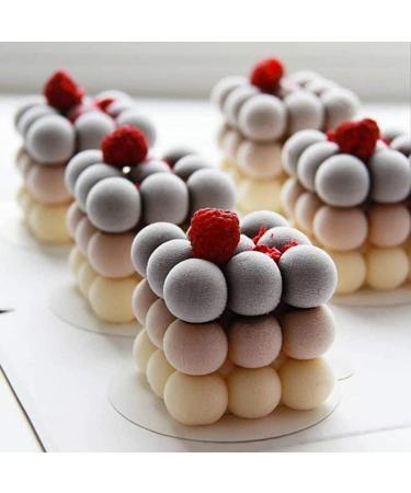 6 Cavity Bubble & 3D Cube Silicone Candle Molds for DIY Craft & Christmas Decoration - Buy Online on GoSupps.com