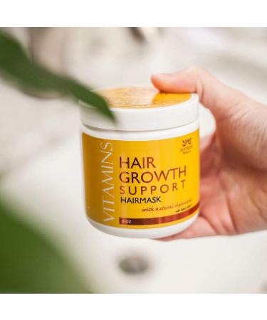 Nourish Beaute Hair Mask for Hair Loss and Deep Conditioning - Hydrating and Promotes Regrowth 8 Oz - Buy Online on GoSupps.com