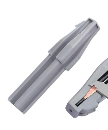 1/2 Duckbill Eyebrow Pencil Sharpener- Compact Cosmetic Shaper Eye Liner Sharpener | Sturdy Peel Off Brow Pencils Pencils Makeup Set Tool Waterproof Peel Off Brow Pencils for Beginner 1pc