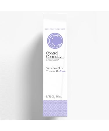 Control Corrective Sensitive Skin Tonic - 6.7 Fl Oz Aloe Vera & Chamomile | Soothing Refreshing Relief for Overstimulated Skin - Buy Online on GoSupps.com