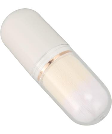 Mini Blush Brush Lightweight Portable Telescopic Makeup Brush Durable Soft for Loose Powder (White) - Buy Online on GoSupps.com