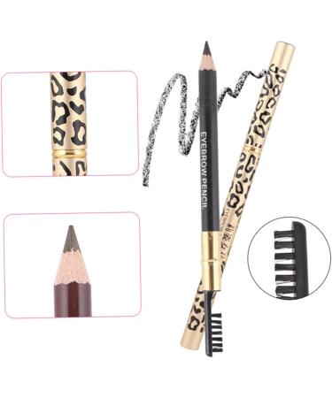 SOESFOUFU 2pcs Eyebrow Pencils Double Head Eyebrow Pencil Eyebrow Pencil Brush 1 count (Pack of 1) As Shown - Buy Online on GoSupps.com
