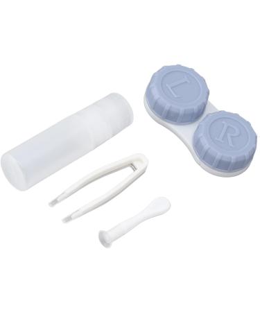 Travel Contact Lens Storage Box with Tweezers & Care Bottle | Durable ETUI Case for Easy Lens Management - Buy Online on GoSupps.com