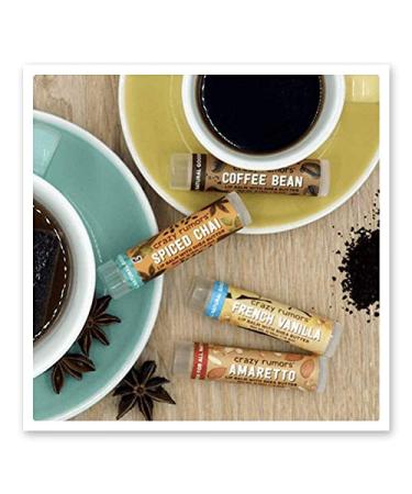 Crazy Rumors Barista Mix Lip Balm 4-Pack Mix (Amaretto French Vanilla Coffee Bean & Spiced Chai) 100% Natural Vegan Plant-Based Made in USA - Buy Online on GoSupps.com