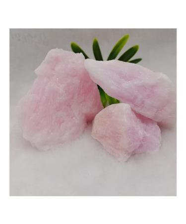 CHANWA 1pc Quartz Crystal Pink Vein Aragonite Reiki Decoration Specimen Decorative Crystal Stones Minerals Natural Reiki Decoration Home Collections (Size : 140-190g)