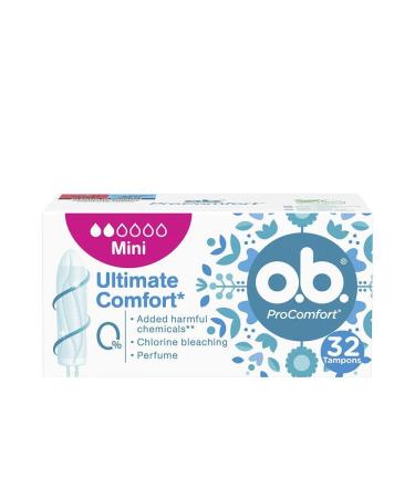 ob 32 Mini Pro Comfort Tampons by ob