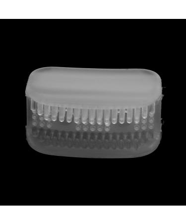 Sprendi Chew Automatic Toothbrush Head - 360 Cleaning Silicone Toothbrush for Adults | Perfect Gift for Birthdays & Valentine's Day (Transparent) - Buy Online on GoSupps.com