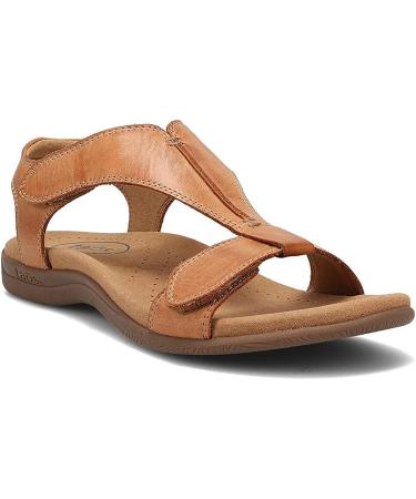 Taos Women's The Show Sandal 8 - Caramel | Stylish and Comfortable - Buy Online on GoSupps.com