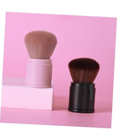 Angoily Black Puff Telescopic Makeup Brush Set Travel Face Highlighter - Buy Online on GoSupps.com