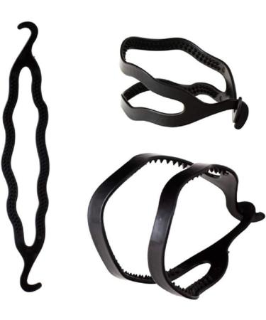 HeiHy 10pcs Plastic Double Hook Hair Clip - Ultimate Hair Bun Maker & Styling Tool for Effortless Updos - Buy Online on GoSupps.com