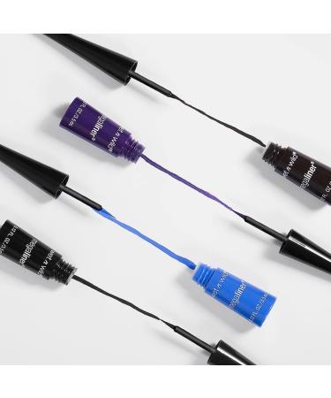 Wet n Wild MegaLiner Liquid Eyeliner - Electric Purple | Long Lasting Formula - Buy Online on GoSupps.com