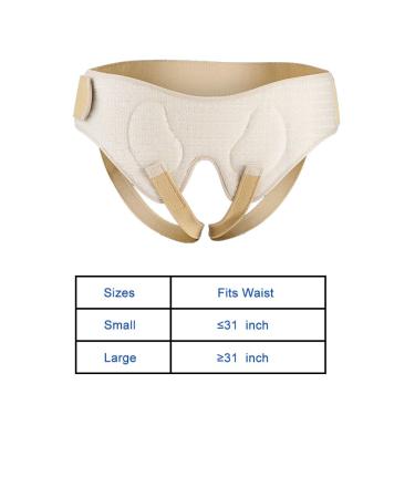 Belly Belt for Men - Hernia Relief with Velcro Fastening | Comfort for Inguinal Hiatal & Femoral Hernias (Small - Buy Online on GoSupps.com