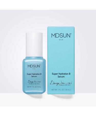 MDSUN Super Hydration B Serum Face Serum Antioxidant & Anti-Aging Formula Best to Hydrate Moisturize & Reduce Lines Wrinkles Uneven skin tone 30mL - Buy Online on GoSupps.com