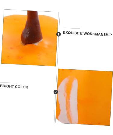 Didiseaon 60 Pcs Simulated Mini Pumpkin Fake Pumpkin Halloween Pumpkin Decoration Simulation Small Pumpkin Simulation Pumpkin Little Pumpkin Foam Manual Yellowx3pcs 2.2X3.4CMx3pcs - Buy Online on GoSupps.com