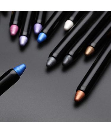 Gemini_mall Highlighter Eyeshadow Pencil - Glitter Eye Makeup & Eyeliner Pen - Perfect Gift in White - Buy Online on GoSupps.com