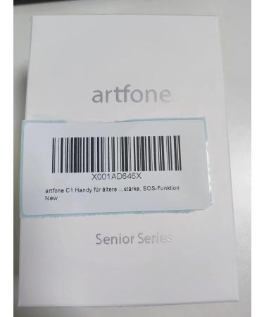 Artfone C1 Mobile Phone for Elderly - Big Buttons High Volume & SOS Function | International Shipping - Buy Online on GoSupps.com