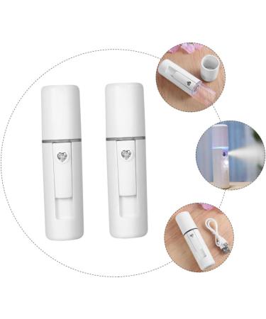 BELLIFFY 2pcs Spray Meter Lash Tools for Eyelash Extensions Face Sprayers Diffusers Facial Mist Plastic White - Buy Online on GoSupps.com