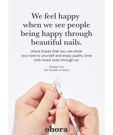 ohora Semi Cured Gel Nail Strips (N Afterglow) - Works with Any Nail Lamps Salon-Quality Long Lasting Easy to Apply & Remove - Includes 2 Prep Pads Nail File & Wooden Stick - Buy Online on GoSupps.com