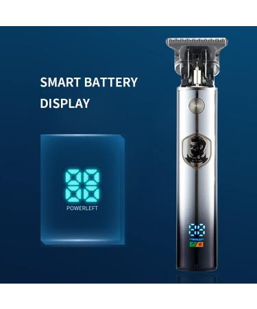 Allayu Electric Hair Clippers USB Charging Professional Cordless Trimmer Travel Household Barber Shaver Gift Men Male Silver - Buy Online on GoSupps.com