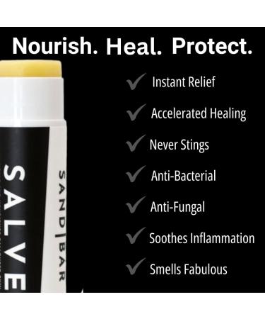 SandBar Natural Callus Salve - Revitalizing Callus Balm for Healing & Nourishing Calluses - On-the-Go Repair & Care - Immediate Relief for Callus Tears - 0.15 oz - Buy Online on GoSupps.com
